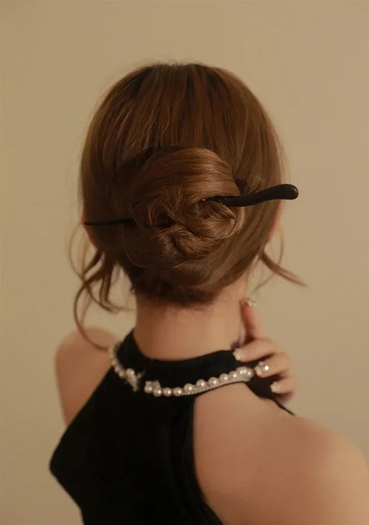 Vintage Wood Hair Sticks Pins Hairwear Hairpins Head Pins DIY Handmade Wooden Head Jewelry Hair Accessories Ornaments for Women - Buy online at  Vibe In Cart.