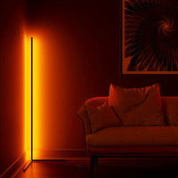 Corner Floor Lamp, 60-Inch Rgb Led Corner Lamp, Led Floor Lamp For Living Room Bedroom Game Room - Buy online at  Vibe In Cart.