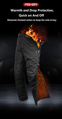 FEHER Winter Motorcycle Pants Quick Release for Men and Women Anti-fall Waterproof Windproof Keep Warm Motorbike Riding Trousers - Buy online at  Vibe In Cart.
