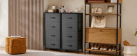 JHK Dresser For Bedroom With 4 Fabric Drawers Nightstand Wardrobe Steel Frame Closet For Clothes Storage Cabinet Of Furniture - Buy online at  Vibe In Cart.