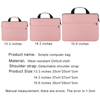 Shock Absorbing Polyester Laptop Bag for Women, 13.3 17 Inch