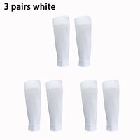 3 pairs New Football Socks Shin Pads Leg Cover Men Women Grip Cutsocks - Buy online at  Vibe In Cart.