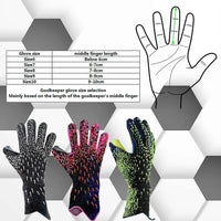 Soccer Goalie Gloves Latex Thickened Professional Goalkeeper Gloves for Adult Youth Football Sports Training and Match - Buy online at  Vibe In Cart.