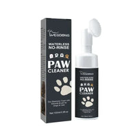 Dog Paw Washing Foam Pet Foot Cleaning Foam Rinse-free Paw Cleaner No Washing Claw Care Supplies For Cat With Silicone Brush - Buy online at  Vibe In Cart.