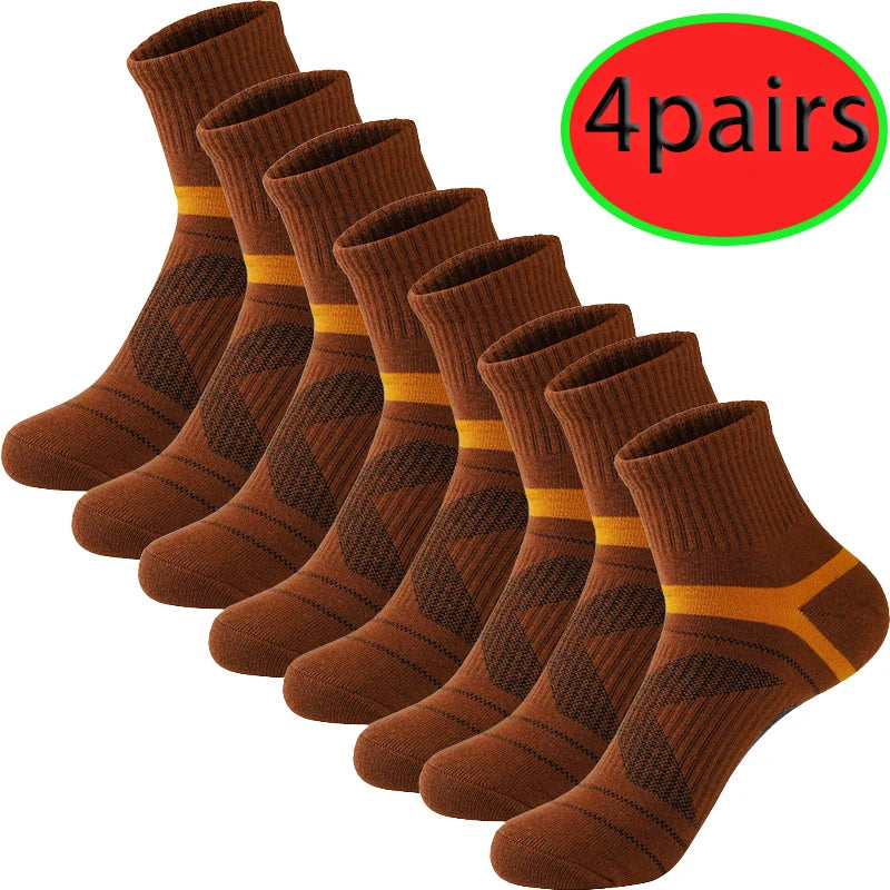 2/4pairsof professional fitness socks anti slip running socks men's and women's universal basketball and football training socks - Buy online at  Vibe In Cart.
