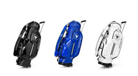 Waterproof PU Golf Ball Bag with Wheel and High Capacity