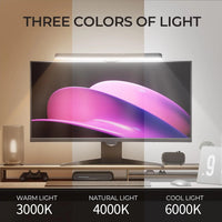 Monitor Light Bar Straight/Curved with RGB Backlight Computer Screen Lamp Eye Caring Touch Atmosphere Lights For Gaming Room - Buy online at  Vibe In Cart.