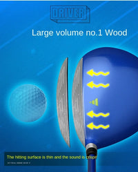 Children's Right Handed Golf Clubs Set with Bag and Headcover for Kids 95-155cm