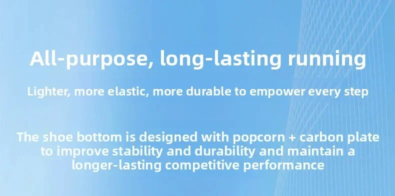 Unisex 2025 Full Carbon Plate Running Shoes Professional Marathon Racing Lightweight Bounce Cushion Breathable Sports Sneakers - Buy online at  Vibe In Cart.