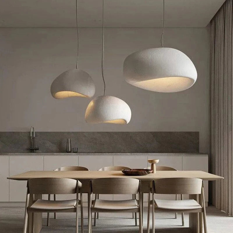 Nordic Wabi Sabi Pendant Light Modern LED Ceiling Chandelier Light for Living Room Dining Bedroom Bar Home Decor Hanghing Lamp - Buy online at  Vibe In Cart.