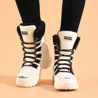 Women's Boots Winter High Quality Keep Warm Mid-Calf Waterproof Snow Boots Women Comfortable Ladies Thigh High Hiking Boots - Buy online at  Vibe In Cart.