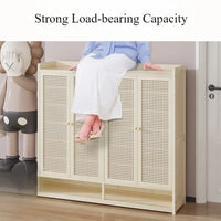 Home Shoe Cabinet Large Capacity Shoe Rack Breathable Storage Cabinet Moisture-proof Shoe Cabinet Simple Dust-proof Shoe Cabinet - Buy online at  Vibe In Cart.
