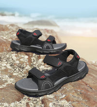 Men's Waterproof Sports Sandals for Hiking and Beach Open Toe Adjustable