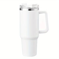40oz Vacuum Insulated Stainless Steel Travel Tumbler with Handle