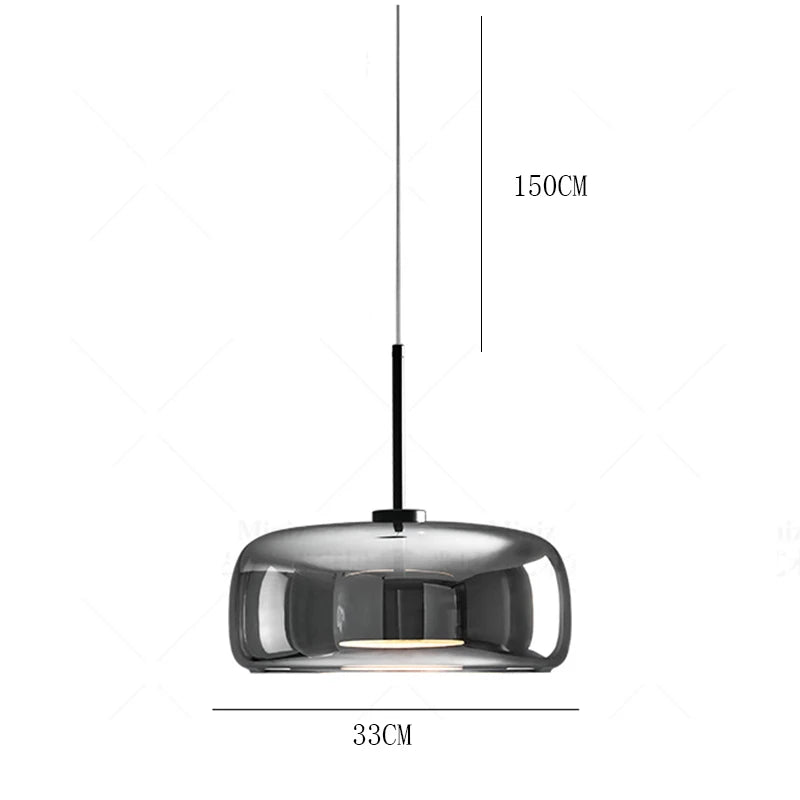 Assembly Required Dimmable Cord Pendant Lights for Living Room