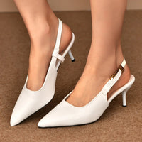 2026 New Summer Pointed Toe Women Sandals Fashion Singbacks Mules Shoes Ladies Elegant Thin Heel Stripper Party Sandalias - Buy online at  Vibe In Cart.