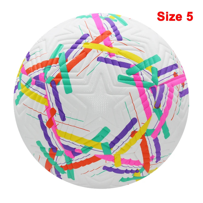 Soccer Balls, Size 5 and Size 4, PU Material, Seamless Design