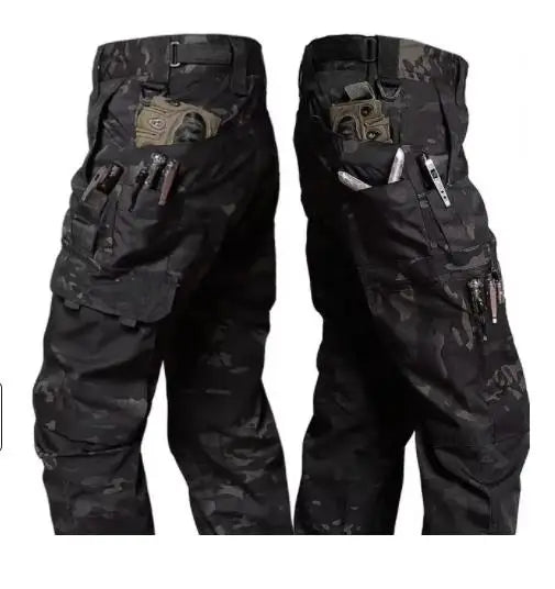Tactical Pants Men Waterproof Waterproof pants men Combat Trousers Outdoor Multi-pocket Wear-resistant Cargo Pant - Buy online at  Vibe In Cart.