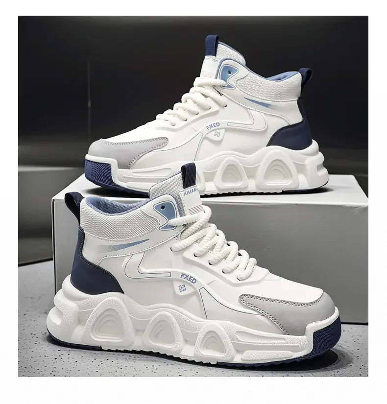 2025 high-top snow boots for men, new winter collection, outdoor leisure, slip-resistant and wear-resistant. - Buy online at  Vibe In Cart.