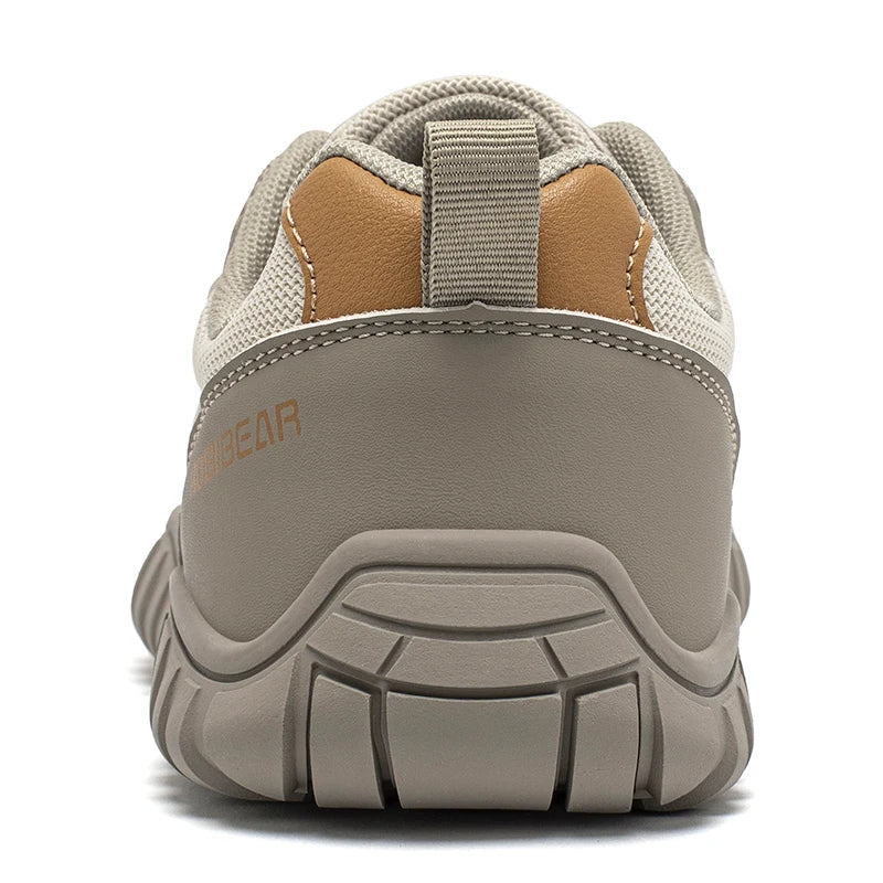 HOBIBEAR Minimalist Wide Toe Shoes Mens Womens Artificial Leather Running Sneakers Lace Up Lightweight Breathable Walking Shoes - Buy online at  Vibe In Cart.