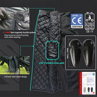Winter Waterproof Motorcycle Overpants Quick Release Touring Moto Pants Men's Warm Windproof Motorbike Trousers CE Kneepads - Buy online at  Vibe In Cart.