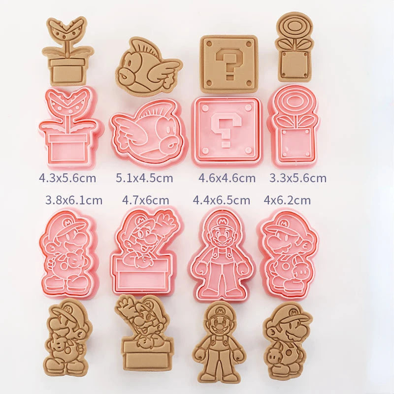8pcs/set Cookie Cutters Animal Dog Type Stamp Embosser for Biscuit Pastry Bakeware Baking Cookies Molds Kitchen Accessories - Buy online at  Vibe In Cart.