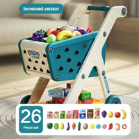 Shopping cart toy baby small trolley children play house fruit cut music kitchen supermarket men and girls Early Education toys - Buy online at  Vibe In Cart.