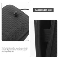 Black Shockproof Portable Golf Rangefinder Case in Canvas