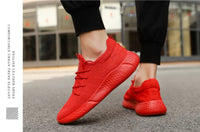 Men's Casual Sneakers Breathable Comfortable Walking Shoe Lace-up and Anti-slip Athletic Jogging Tennis Shoe Large Size 39-50 - Buy online at  Vibe In Cart.