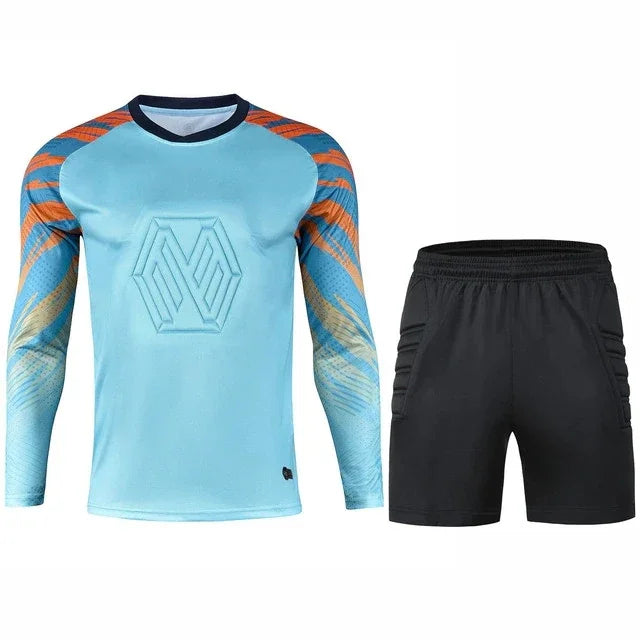 Unisex Long Sleeve Football Goalkeeper Tracksuit Uniform