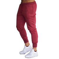 Men's Polyester Sports Pants for Running and Workout