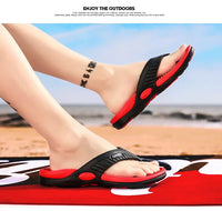 Massage Flip Flops for Men Summer Breathable Beach Shoes Sandals Men Luxury Flip Flops Breathable Plus Big Size Men Slippers 46 - Buy online at  Vibe In Cart.