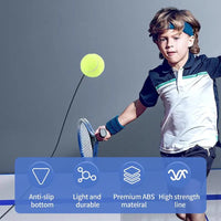 Tennis Training Ball Tennis Trainer Professional Training Primary Tool Exercise Self Study Rebound Ball Indoor Tennis Exercise - Buy online at  Vibe In Cart.