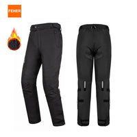 Winter Motorcycle Pants For Men And Women, Black, Quick Release, Waterproof