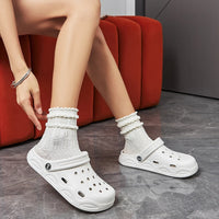 Summer Comfortable Clogs Slippers for Women Lightweight Anti Slip Beach Sandals Woman Fashion White EVA Waterproof Garden Shoes - Buy online at  Vibe In Cart.