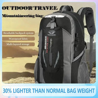 40L Outdoor Waterproof Large Capacity Hiking Bag - Buy online at  Vibe In Cart.