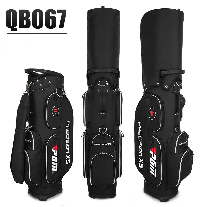 Golf Bag Waterproof Lightweight Nylon 128cm Height Large Capacity