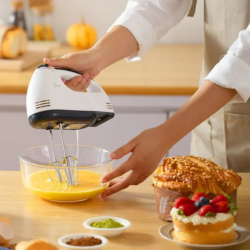 Handheld 7 Speed Automatic Electric Mixer Multi Functional for Food Egg Cream Cake Dough Mixing Baking Kitchen Home Use - Buy online at  Vibe In Cart.