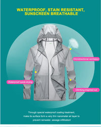 Golf Raincoat Rain Jacket Waterproof Lightweight Quick-Dry UV Sun Protection Breathable Outdoor Sports Men Women Golfing Apparel - Buy online at  Vibe In Cart.