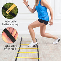 1 Set Of Soccer Speed Quickness Agility Training Set Agility Ladder, (19.6 ft Long With 12 Rungs) - Buy online at  Vibe In Cart.