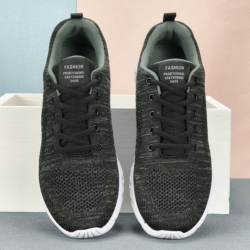 Breathable Mesh Men Sneakers Plus Size 39-46 Sport Casual Shoes For Men Lightweight Cushioning Walking Shoes - Buy online at  Vibe In Cart.