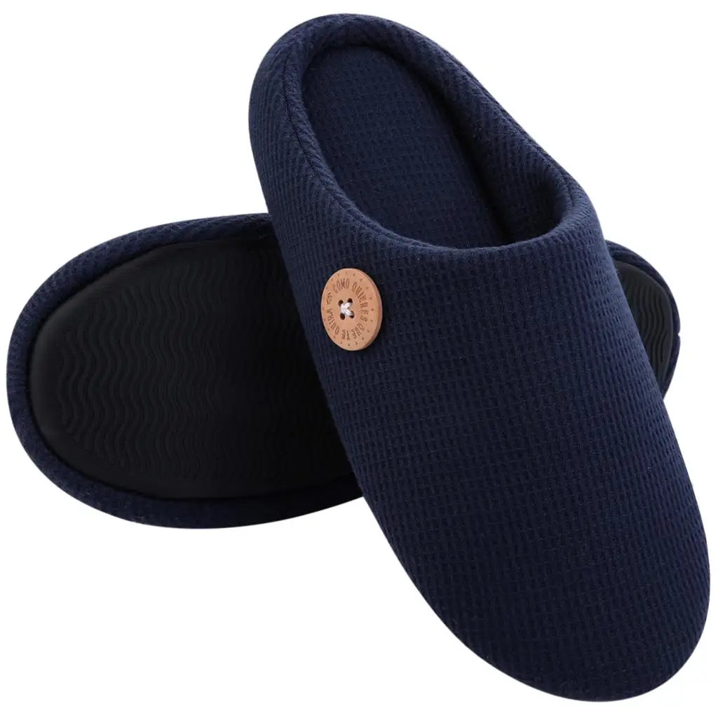 Men's Soft Antiskid Indoor Slippers Casual Winter Style