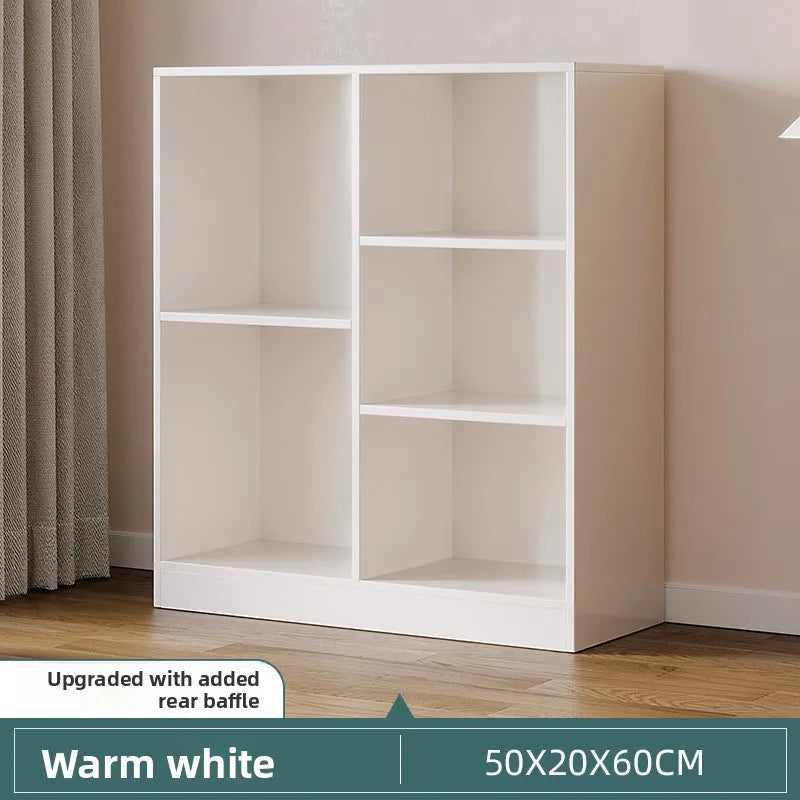 Multi-Grid Storage Cabinet with Multi-Layer Shelves for Home