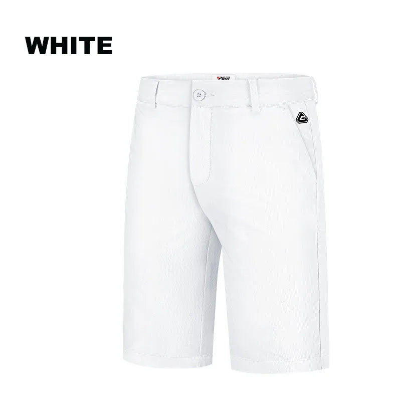 Adult Men's Polyester Golf Shorts for Outdoor Sports