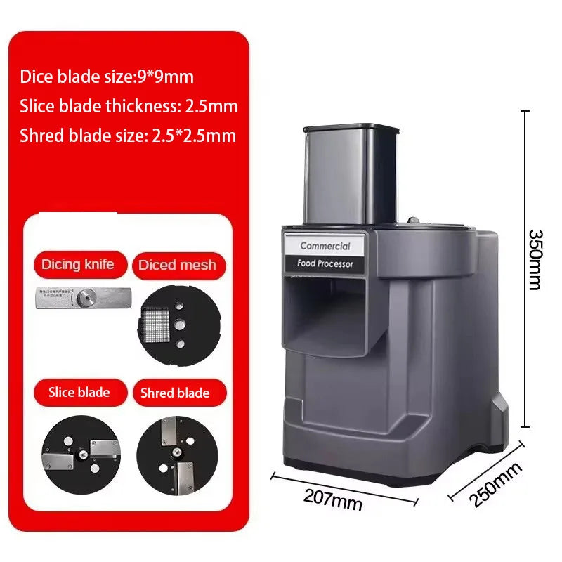 Commercial Vegetable Cutting Machine Automatic Vegetable Carrot Potato Chopper Slice Shred And Diced Quickly Cut Vegetables - Buy online at  Vibe In Cart.