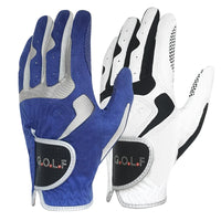 GvOvLvF 1pc Golf Gloves men Professional Breathable Blue White Soft Fabric Left Right Sports Non-slip Glove For Golfer Gift New - Buy online at  Vibe In Cart.