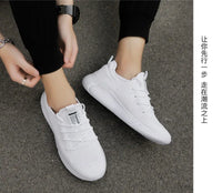 Men's Casual Sneakers Breathable Lace-Up Anti-Slip Shoes Size 39-50