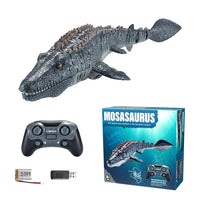 Simulated Electric Remote Control Dinosaur Toy with Lights and Water Spray