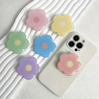 Folding Expandable Clear Flower Mobile Phone Finger Ring Grip Holder