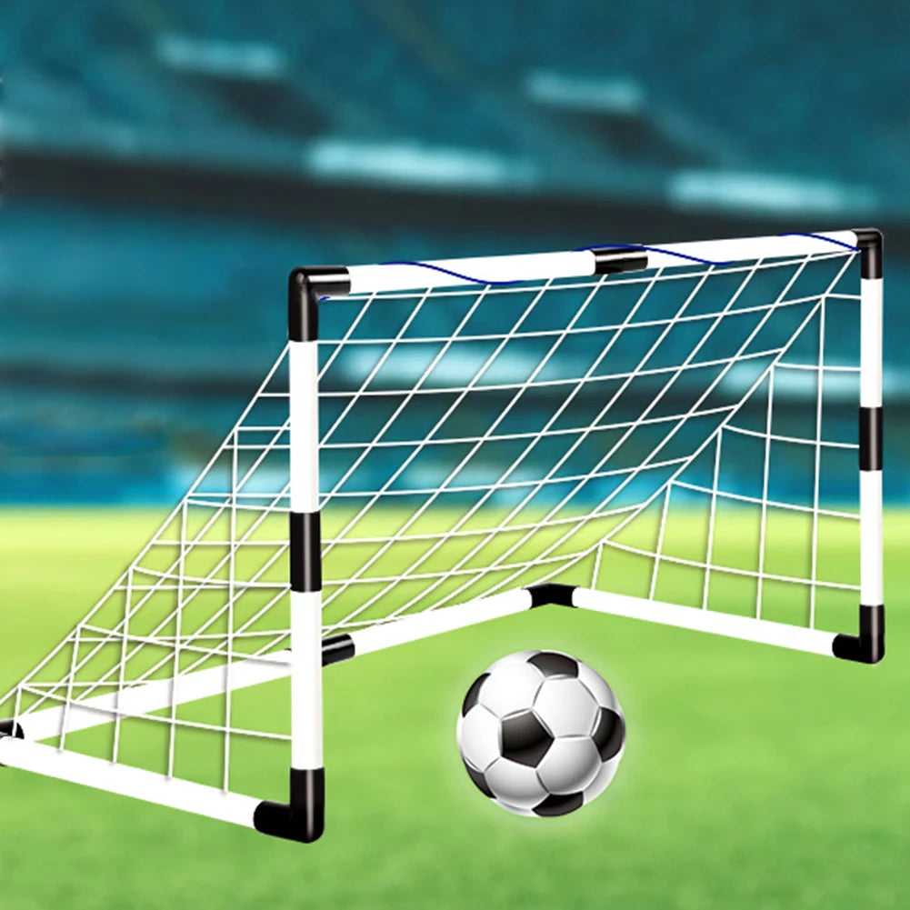 Folding Soccer Goal with Pump Ball Football Goal Sports Toy Weather Resistant Portable Soccer Goal Football Sport Accessories - Buy online at  Vibe In Cart.